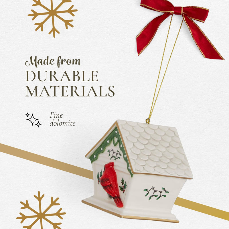 Spode - Christmas Tree - Birdhouse Ornament - Limolin 