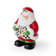 Spode - Black & White Figural - Santa Candy Jar - Limolin 
