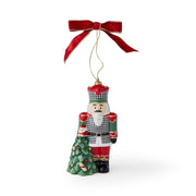 Spode - Christmas Tree - Houndstooth Nutcracker Ornament - Limolin 