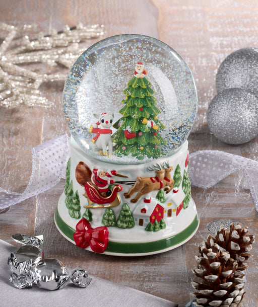 Spode - Christmas Tree - Rudolph Snow Globe - Limolin 
