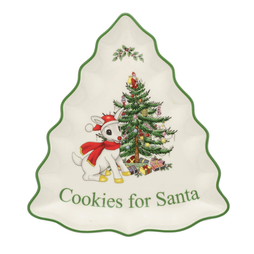 Spode - Christmas Tree - Rudolph Tree Dish | 9.5 inch - Limolin 