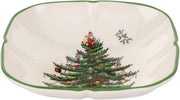 Spode - Christmas Tree - Sculpted Square Dish | 5 inch - Limolin 