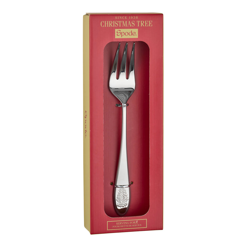 Spode - Christmas Tree - Serving Fork | 10 inch - Limolin 