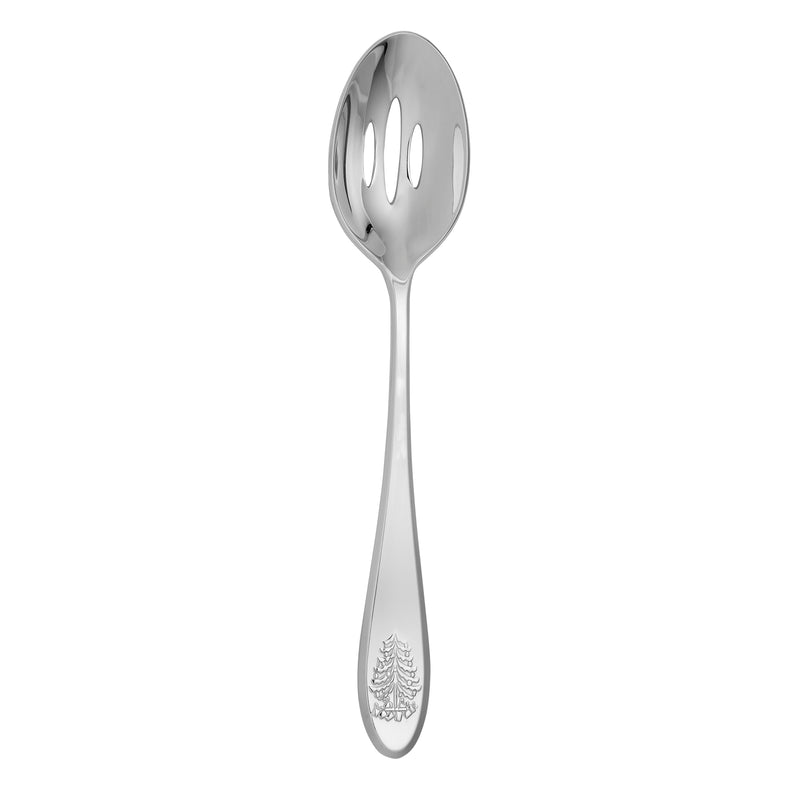 Spode - Christmas Tree - Slotted Spoon 10 inch - Limolin 