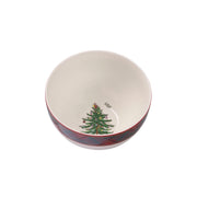Spode - Christmas Tree - Tartan Rice Bowl | 6 inch - Limolin 
