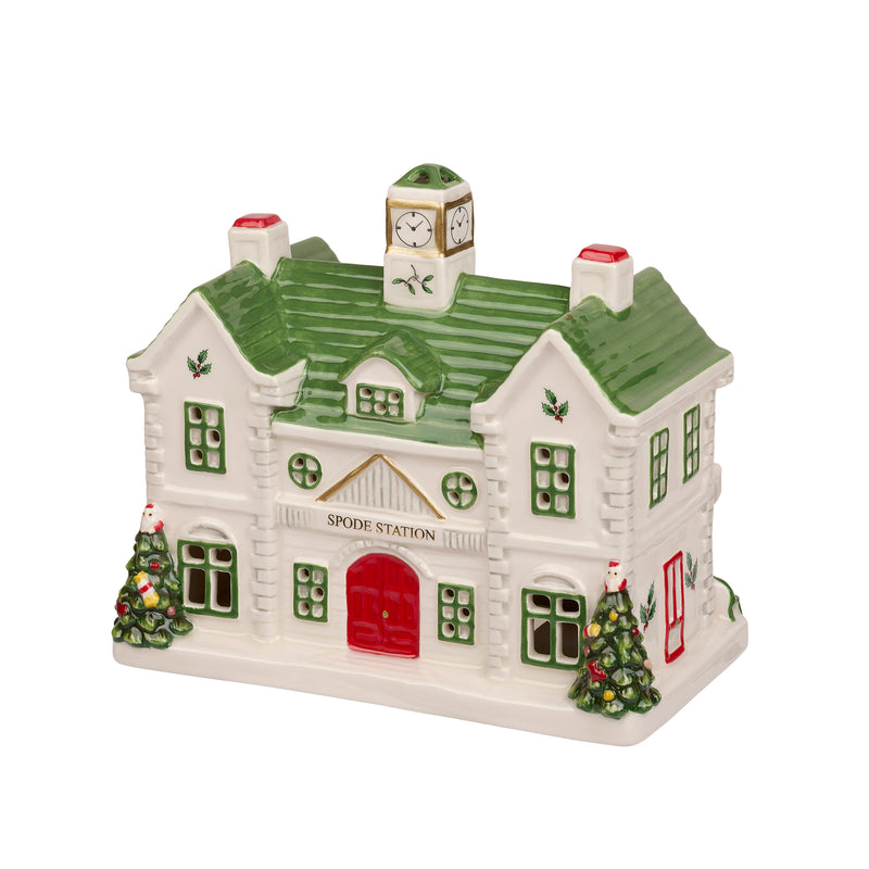 Spode - Christmas Tree - Village Led Train Station - Limolin 