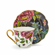 Spode - Creatures of Curiosity - Dark Teacup & Saucer - Limolin 