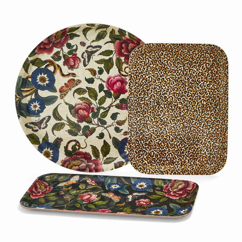 Spode - Creatures of Curiosity - Leopard Print Tray - Limolin 