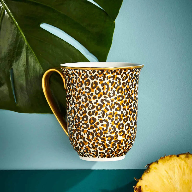 Spode - Creatures of Curiosity - Mug Leopard | 12 oz - Limolin 