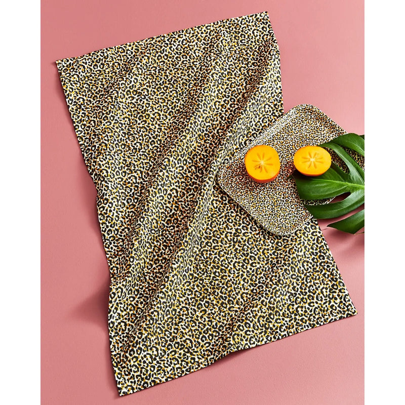 Spode - Creatures of Curiosity - Tea Towel Leopard | 18x29 inch - Limolin 