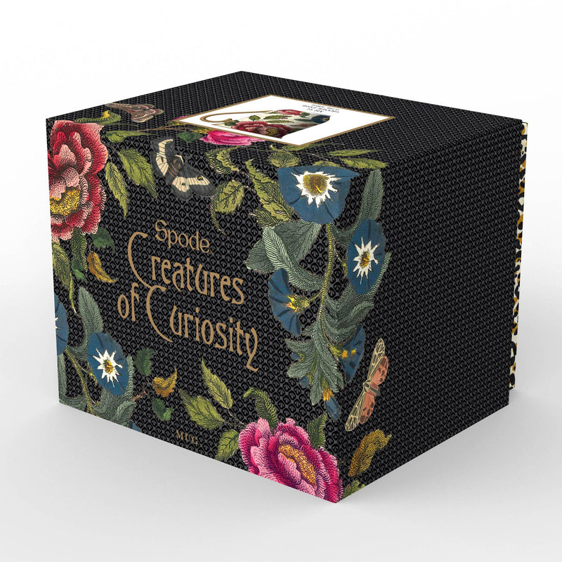 Spode - Creatures of Curiosity - White Floral Mug | 12 oz - Limolin 