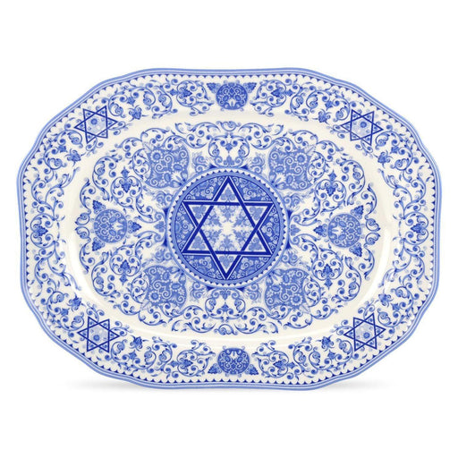Spode - Judaica Oval Platter | 14 inch - Limolin 