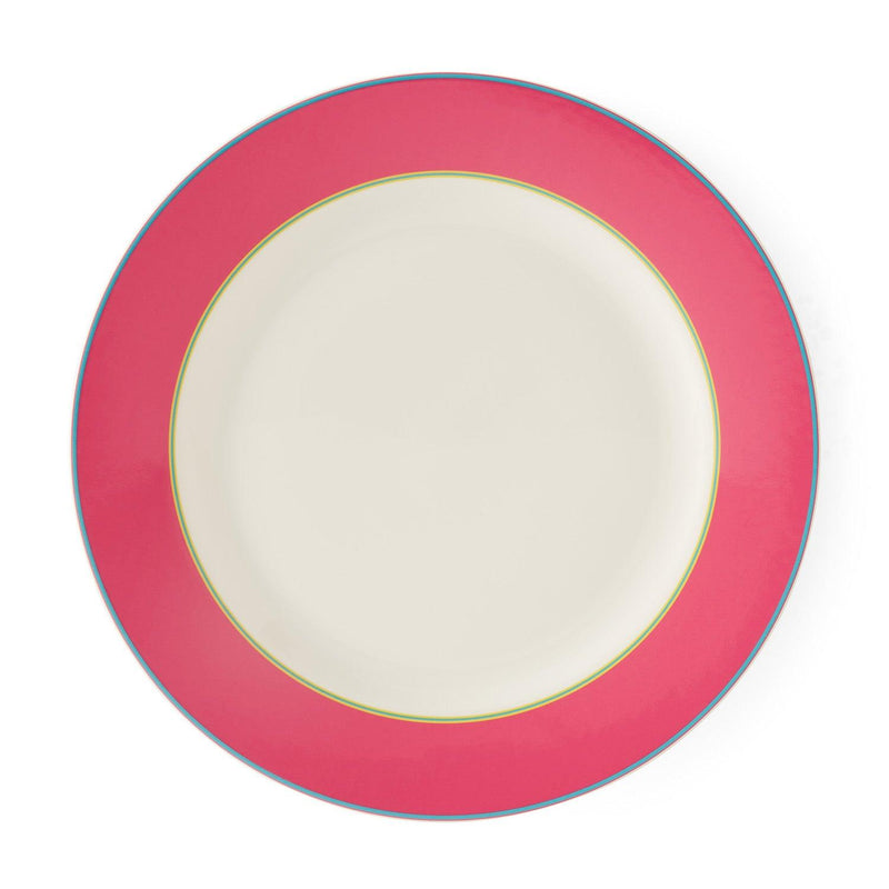 Spode - Kit Kemp Calypso Charger Plate - Pink | 13 inch - Limolin 