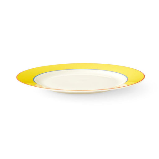 Spode - Kit Kemp Calypso Charger Plate - Yellow | 13 inch - Limolin 