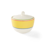 Spode - Kit Kemp Calypso Covered Sugar Bowl - Yellow | 12 oz - Limolin 