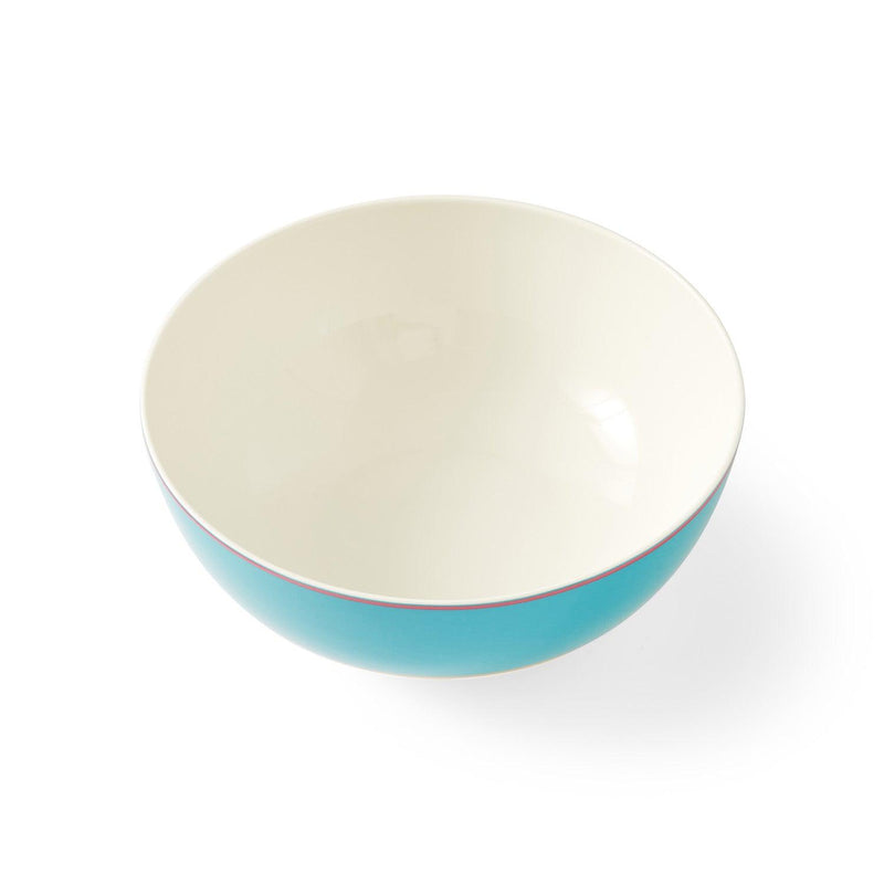 Spode - Kit Kemp Calypso Serving Bowl - Turquoise | 10 inch - Limolin 