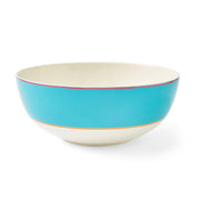 Spode - Kit Kemp Calypso Serving Bowl - Turquoise | 10 inch - Limolin 