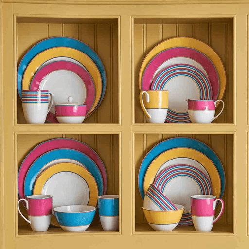 Spode - Kit Kemp Calypso Turquoise Bowl | 6 inch - Limolin 