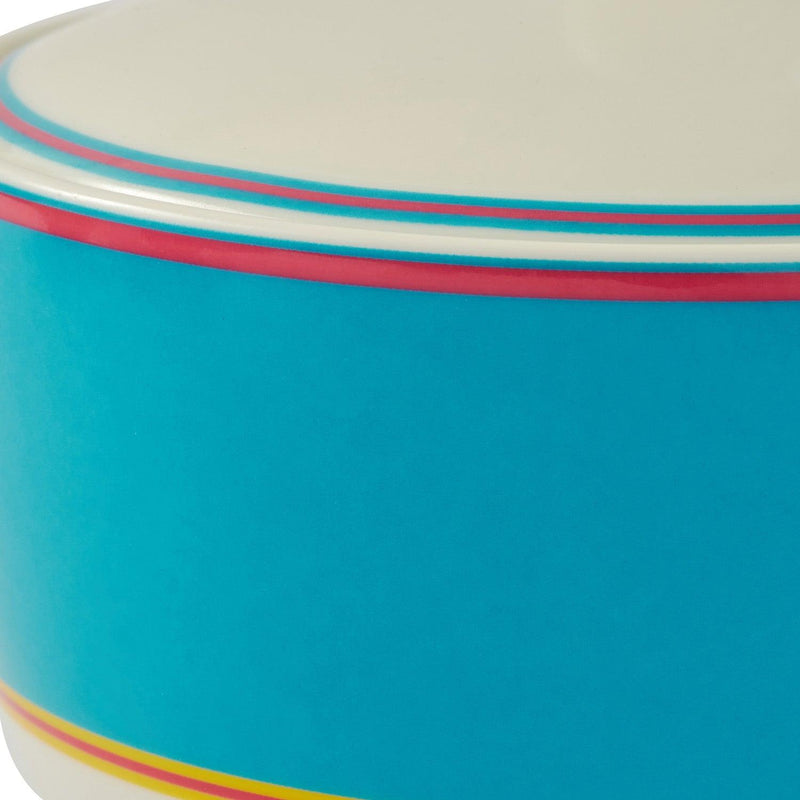 Spode - Kit Kemp Calypso Turquoise Covered Sugar Bowl | 12 oz - Limolin 