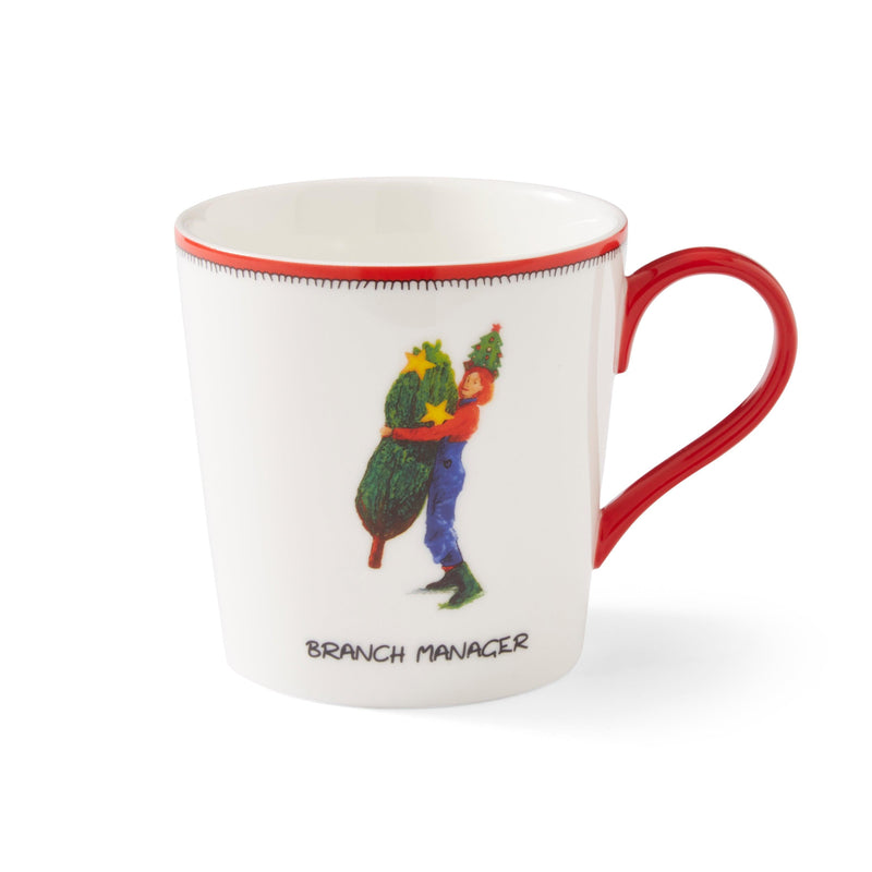 Spode - Kit Kemp Doodles Branch Manager Mug | 12 oz - Limolin 