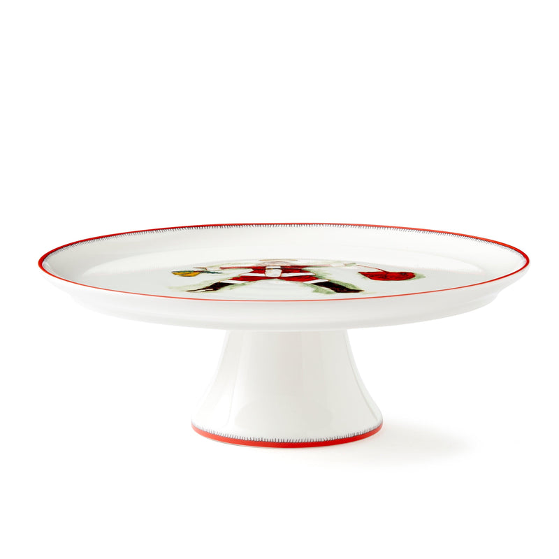 Spode - Kit Kemp Doodles Christmas Cake Stand - Limolin 