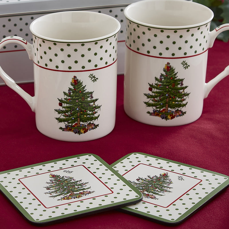 Spode - Polka Dot Mug And Tin Set - Limolin 