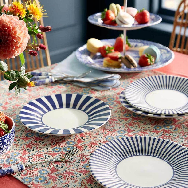 Spode - Steccato Narrow Stripe Side Plate | 7 inch - Limolin 