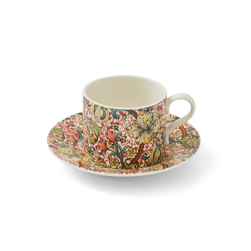 Spode - Teacup & Saucer Golden Lily - Limolin 