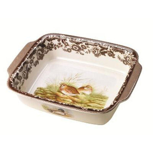 Spode - Woodland - Rectangular Handled Dish | 11.75 x 15 inches - Limolin 