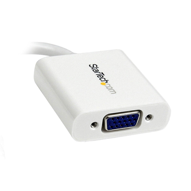 StarTech - Adapter Mini Display Port Male to VGA Female - 1080p - White - Limolin 