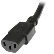 StarTech - Power Cord Heavy Duty Extension 3ft 15A 125V - 14AWG - Black (PXT100143) - Limolin 