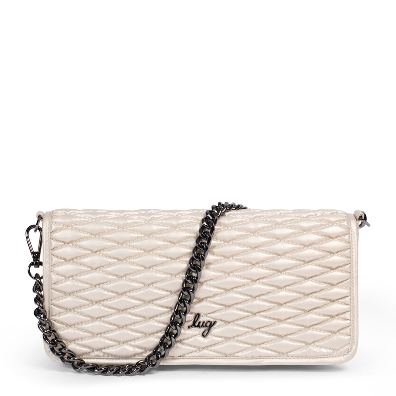 LUG - Strut Shoulder Bag - METALLIC CHAMPAGNE - colour view