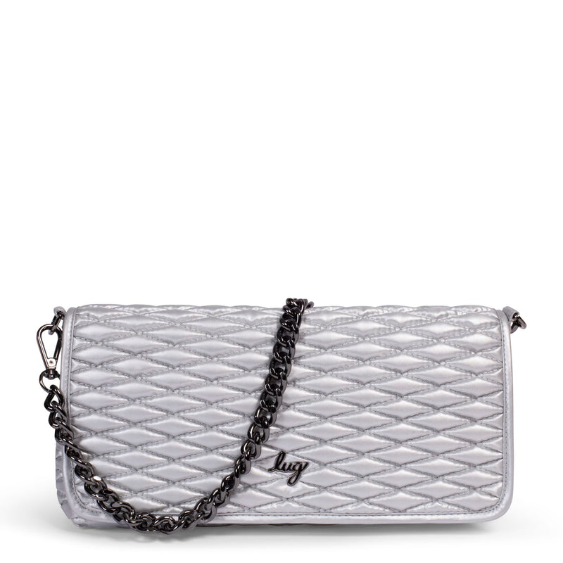 LUG - Strut Shoulder Bag - METALLIC SILVER - colour view