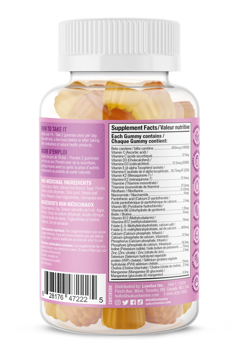 Suku - Prenatal Gummies - Limolin 