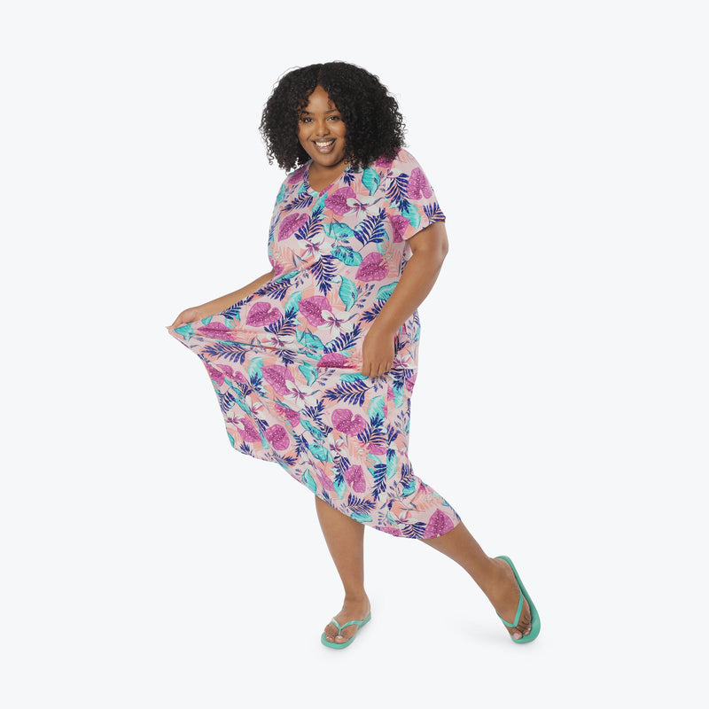 LUG - Swing High Low Maxi Dress