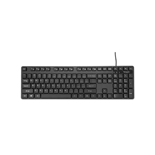Targus - Keyboard Wired Full Size 108 Keys PC/Mac - Black (AKB30US) - Limolin 