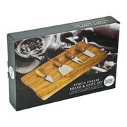 Taylor's Eye Witness - 4 Pc Cheese Knife Setwith Acacia Board - Limolin 
