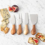 Taylor's Eye Witness - 4 Pc Cheese Knife Setwith Acacia Board - Limolin 