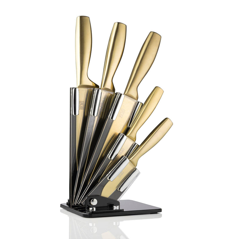 Taylor's Eye Witness - 5 Pc Satin Gold Fan Block Set - Limolin 