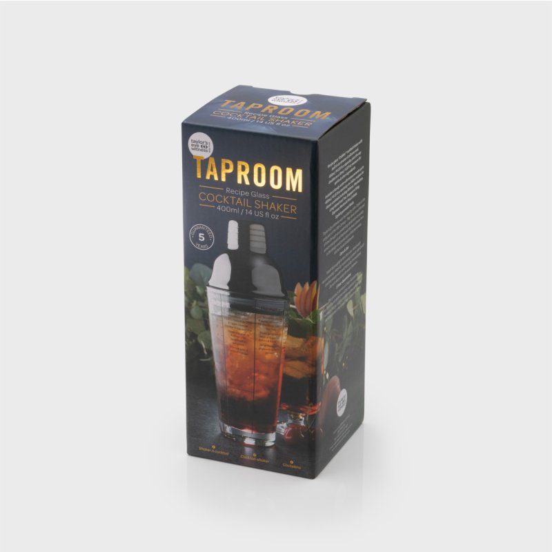 Taylor's Eye Witness - Cocktail Shaker Glass Gunmetal - Limolin 