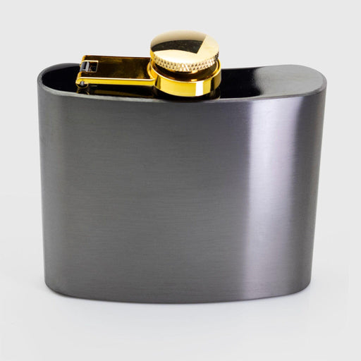 Taylor's Eye Witness - Hip Flask Black W/Brass Lid 140Ml/5Oz - Limolin 