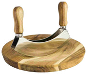 Taylor's Eye Witness - Mezzaluna With Acacia Wood Round Board - Limolin 