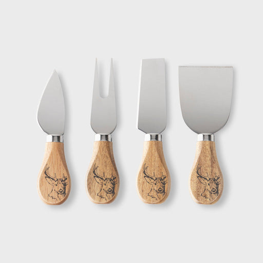 Taylor's Eye Witness - Stag 4Pc Cheese Set - Limolin 