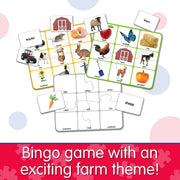 The Learning Journey - MATCH IT! BINGO - FARM - Limolin 