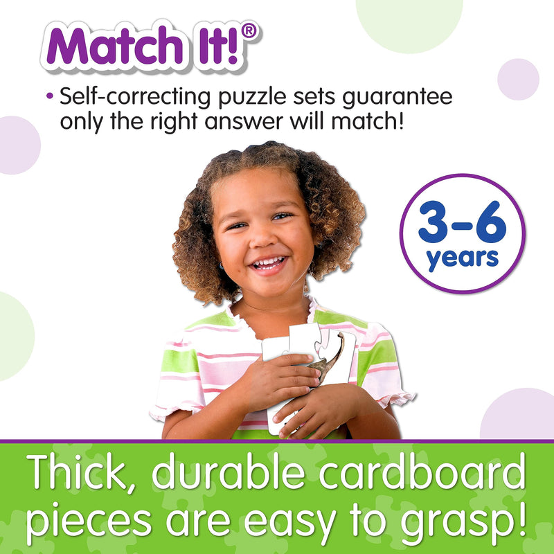 The Learning Journey - MATCH IT! - HEAD TO TAIL DINOS - Limolin 
