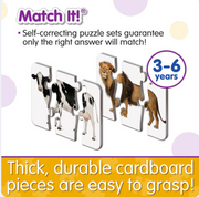 The Learning Journey - MATCH IT! - HEAD TO TAIL - Limolin 