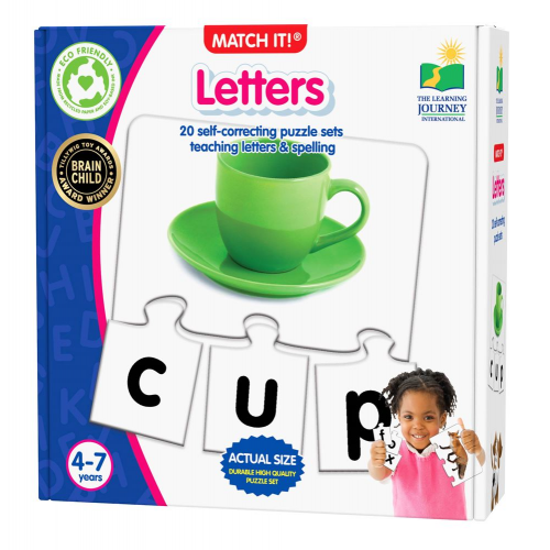 The Learning Journey - MATCH IT! - LETTERS - Limolin 