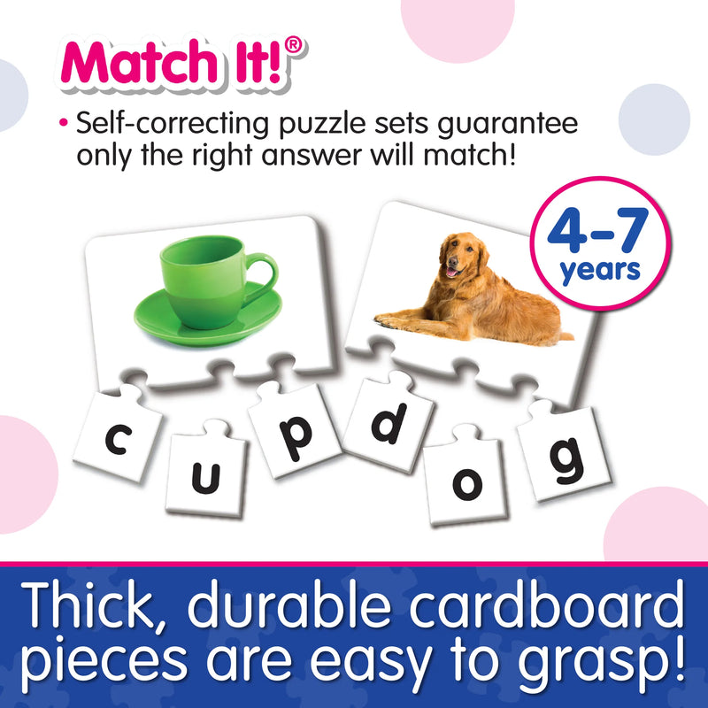 The Learning Journey - MATCH IT! - LETTERS - Limolin 