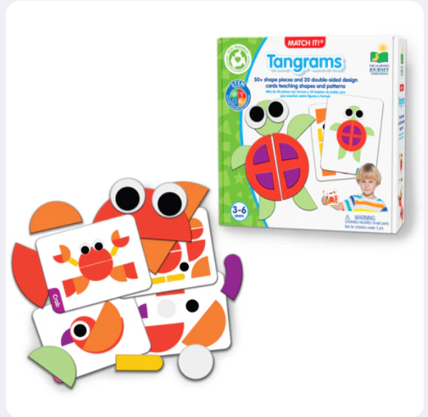 The Learning Journey - MATCH IT! - TANGRAMS - Limolin 