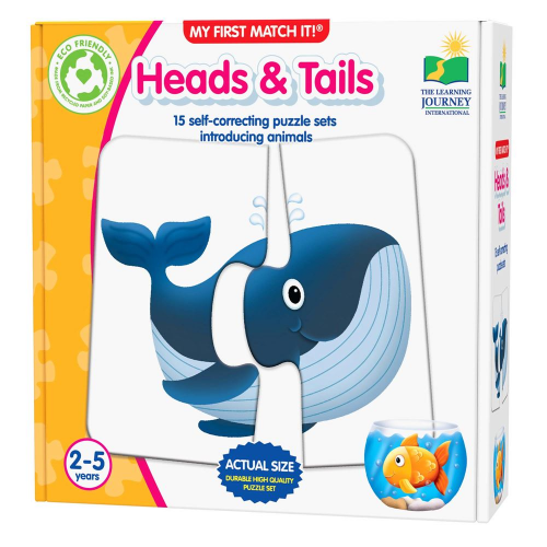 The Learning Journey - MY FIRST MATCH IT! - HEAD AND TAILS - Limolin 